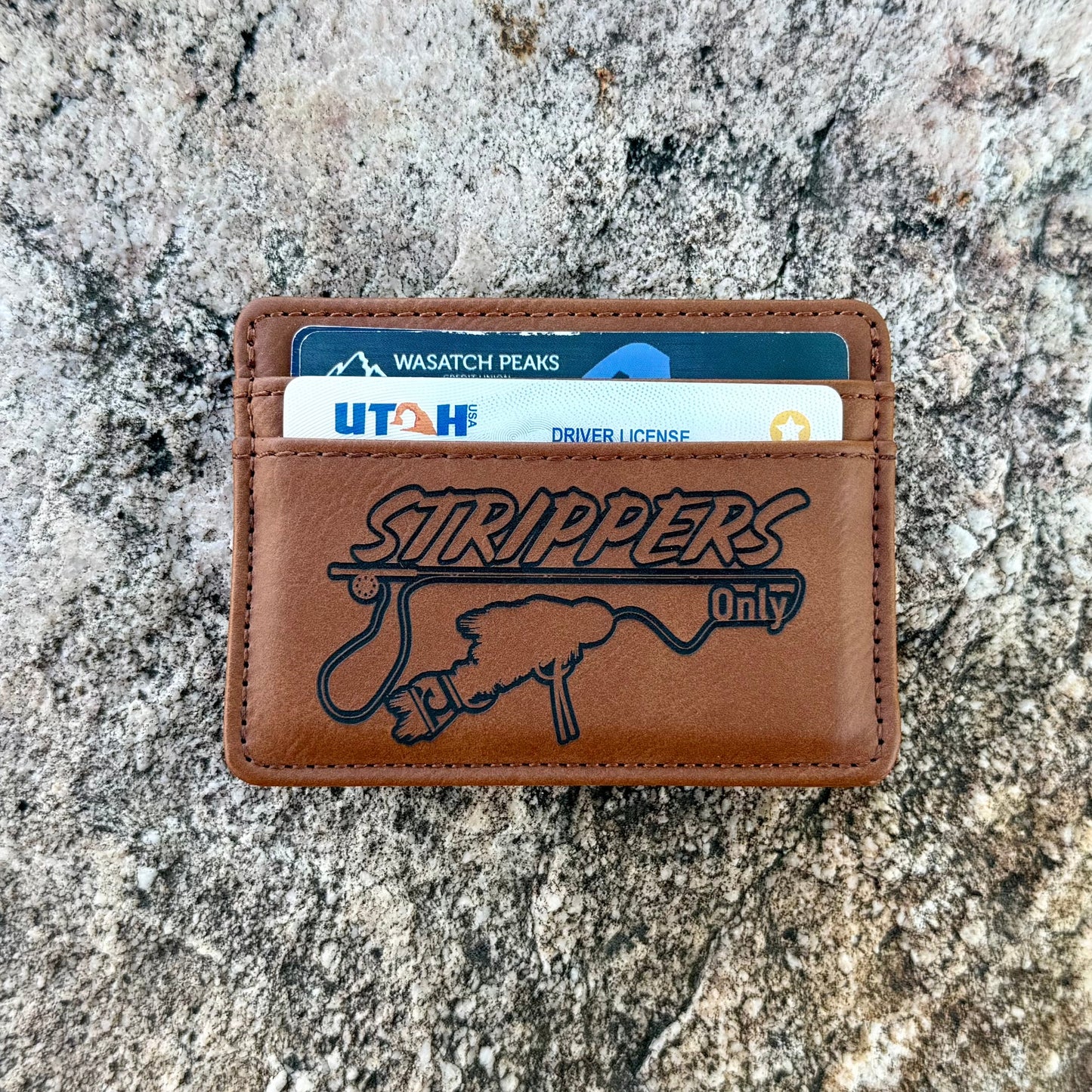 Strippers Only slim wallet
