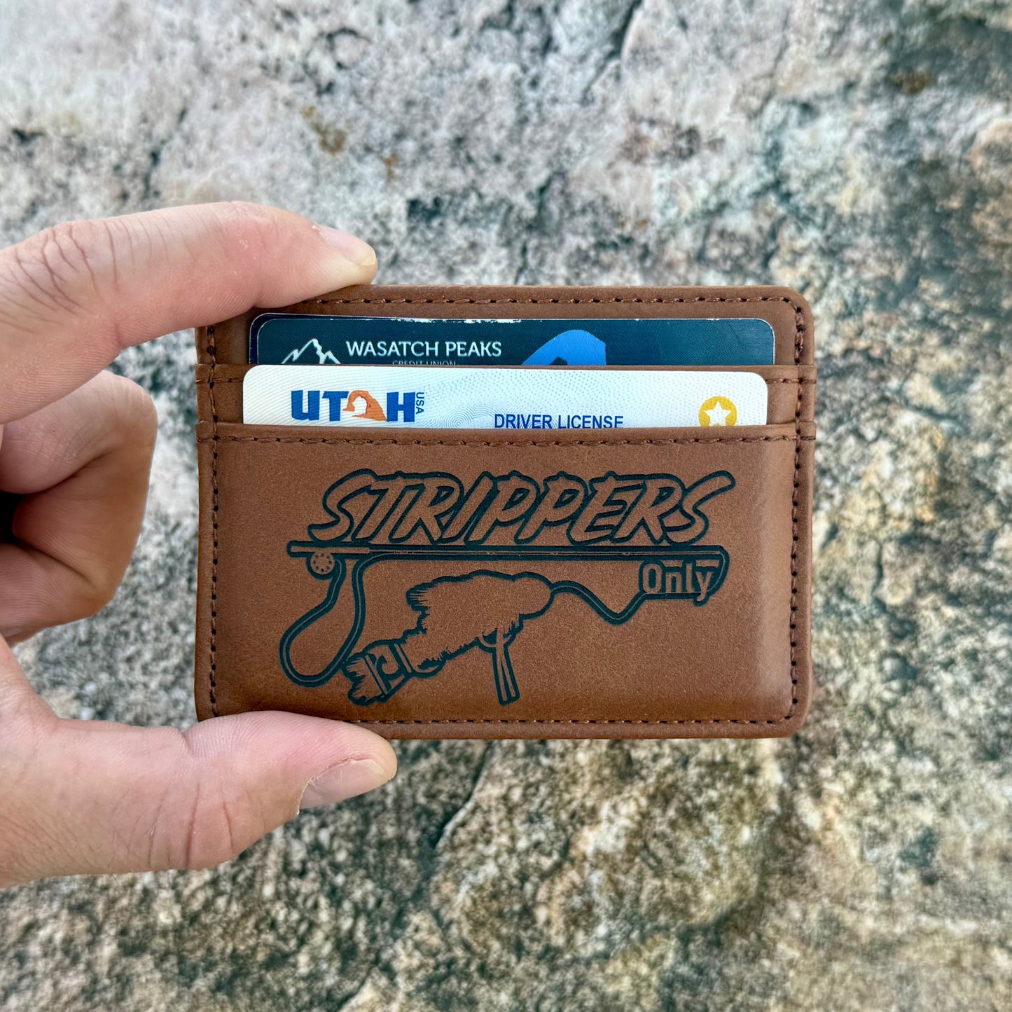 Strippers Only slim wallet