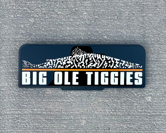 Big Ole Tiggies acrylic office sign