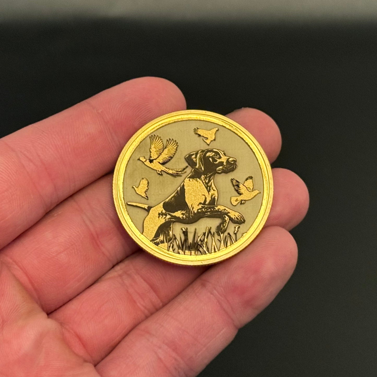 GSP Upland brass ball marker