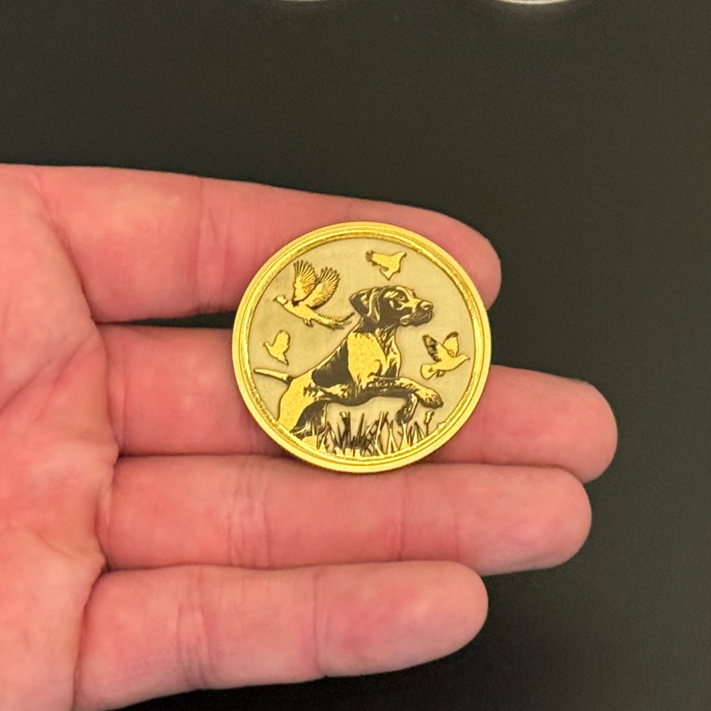GSP Upland brass ball marker