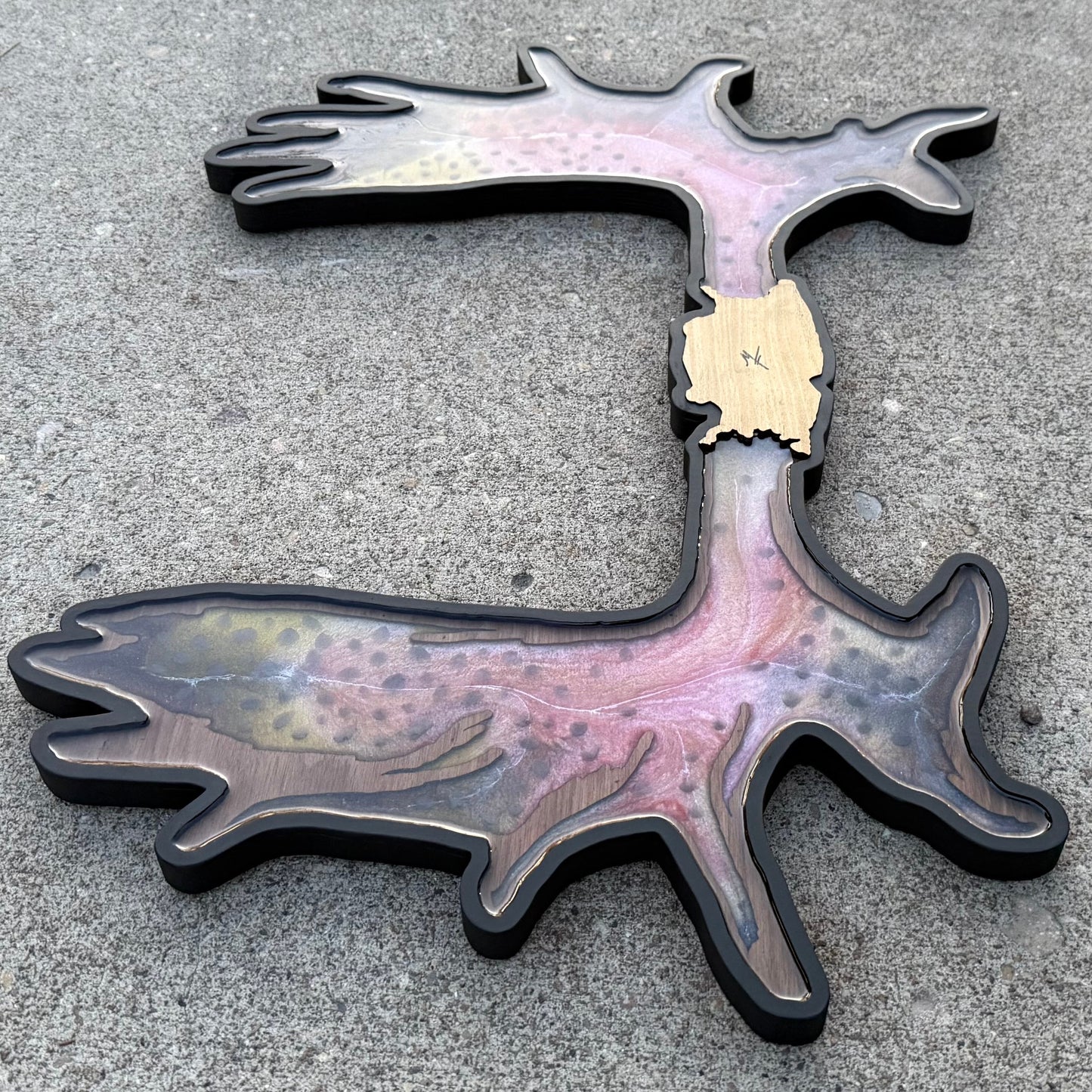 Epoxy Moose Rainbow Trout