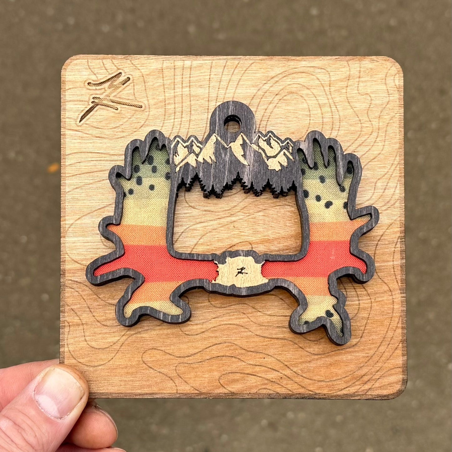 Moose Antler ornament