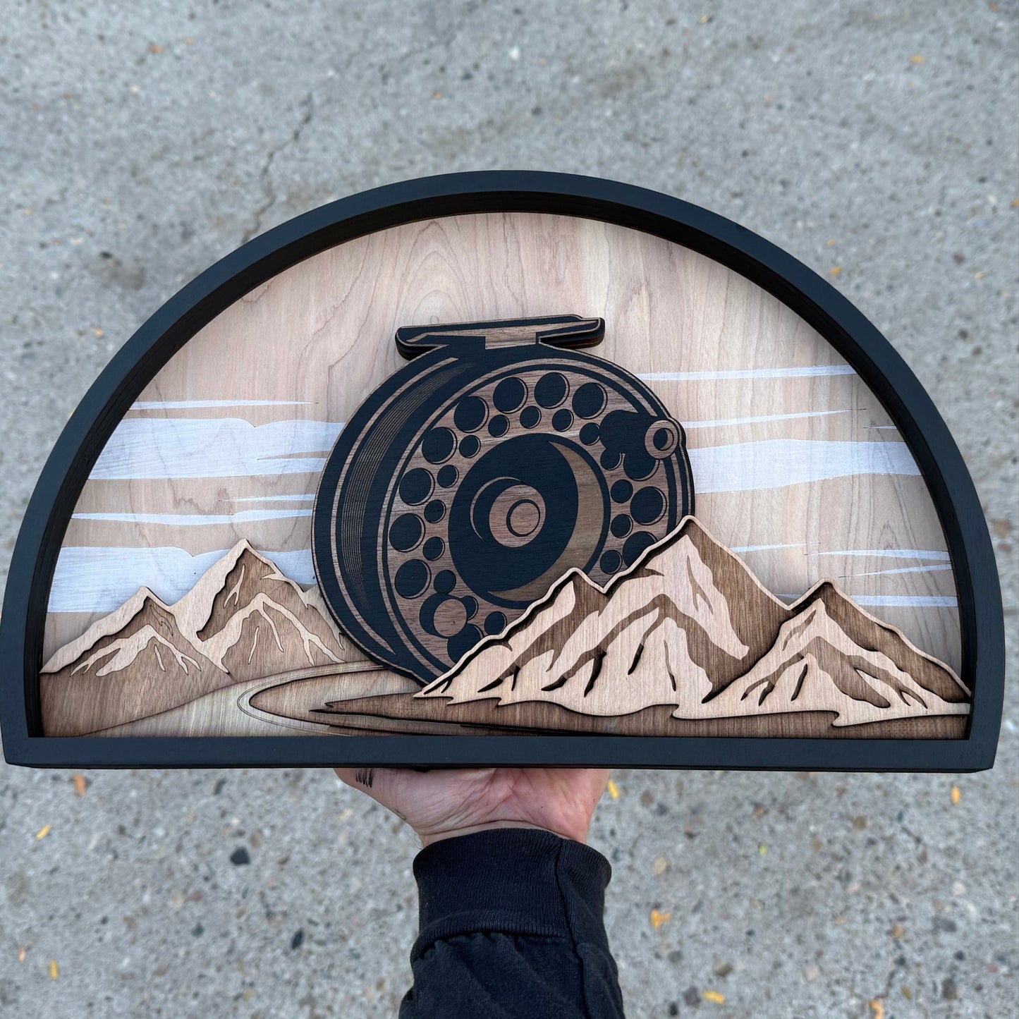 Keep It REEL Wood Sign