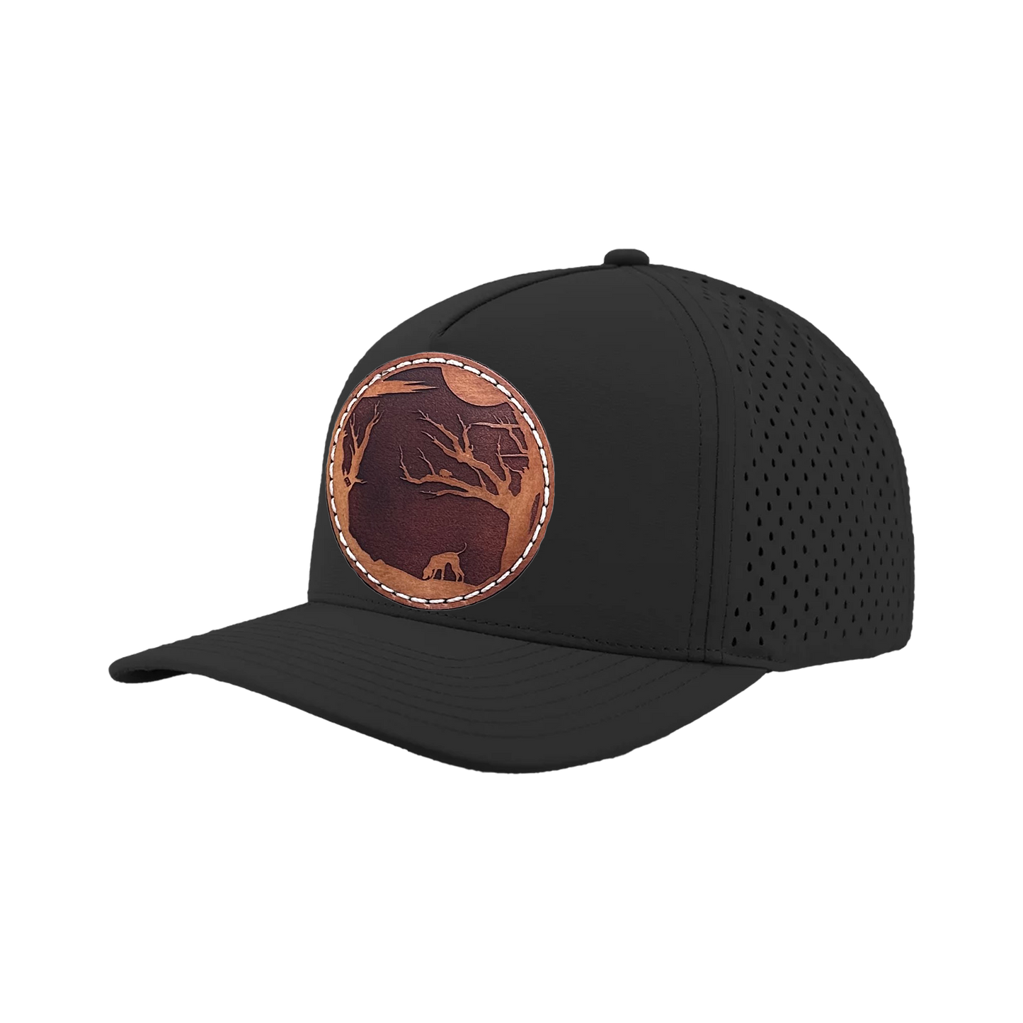 Bluetick Hound Leather patch Hat