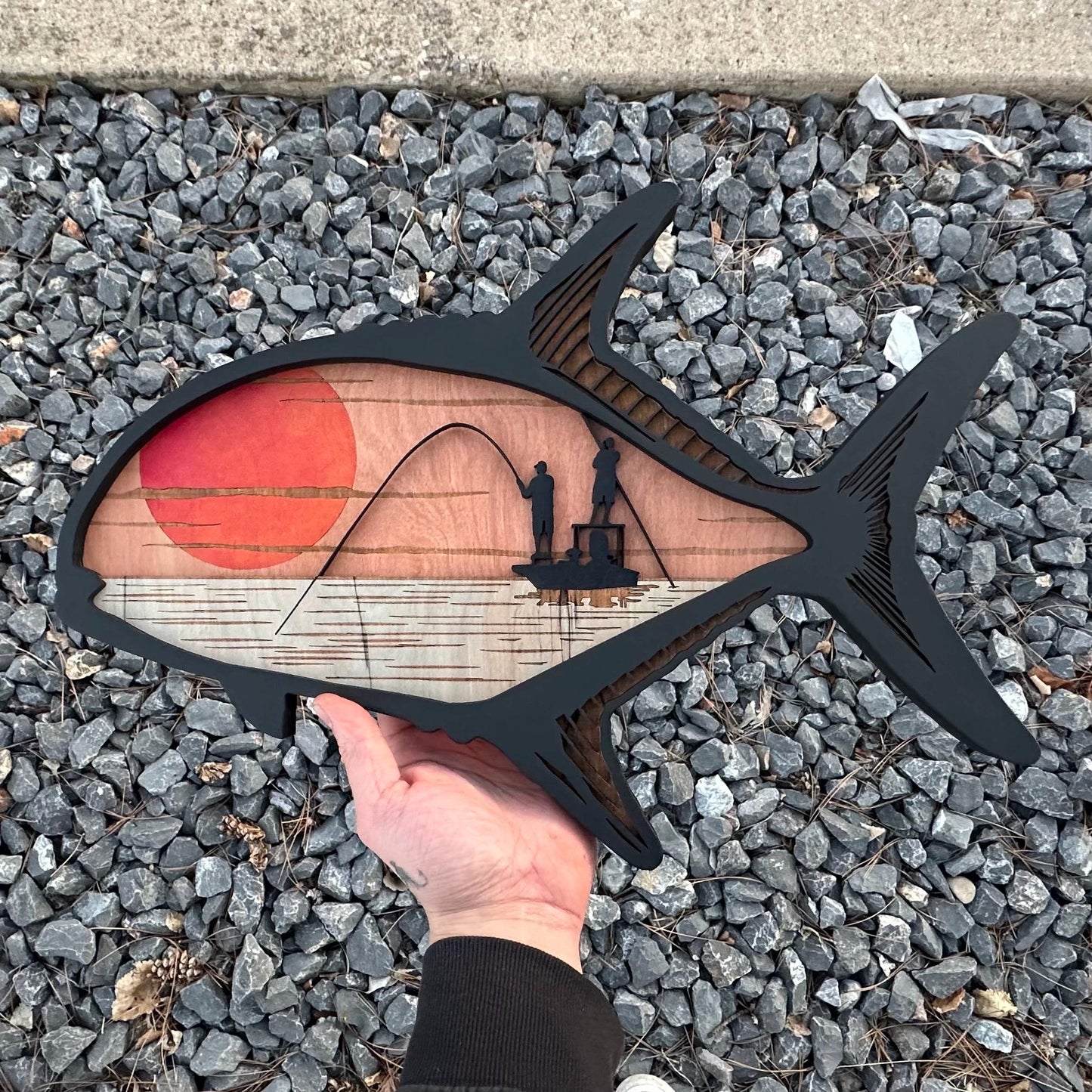 Wood Permit Wall Art
