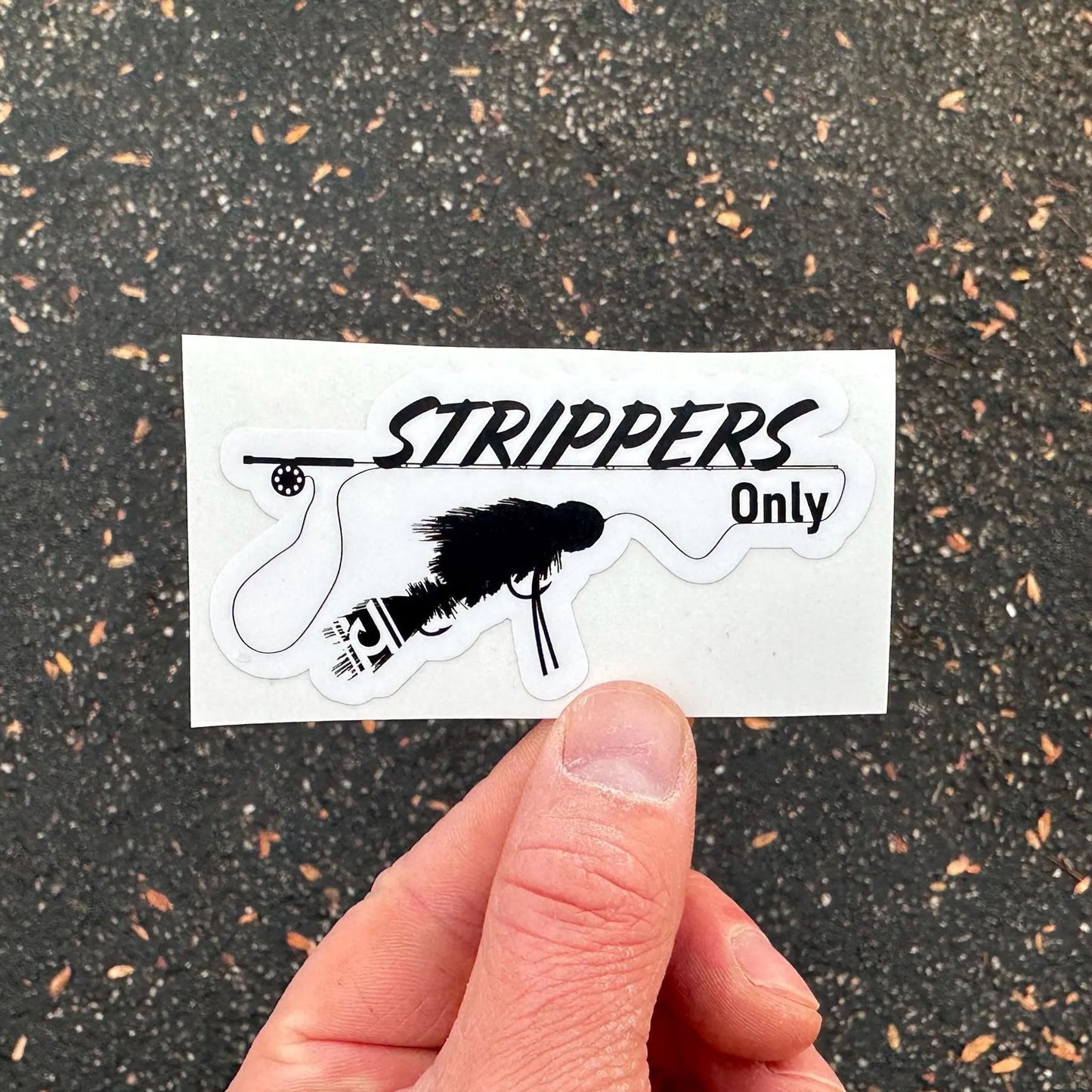 Strippers Only Decal