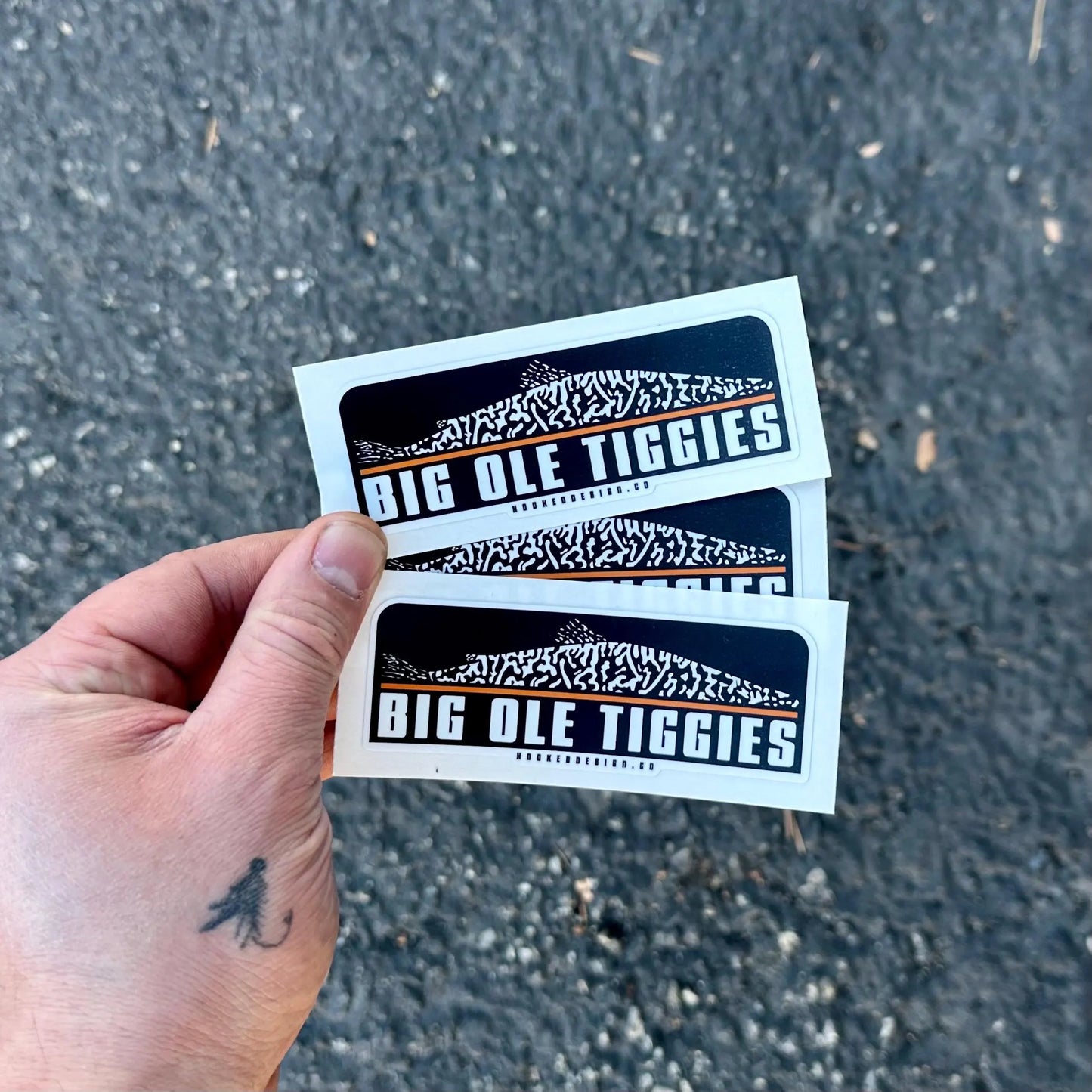 BIG OLE TIGGIES DECAL