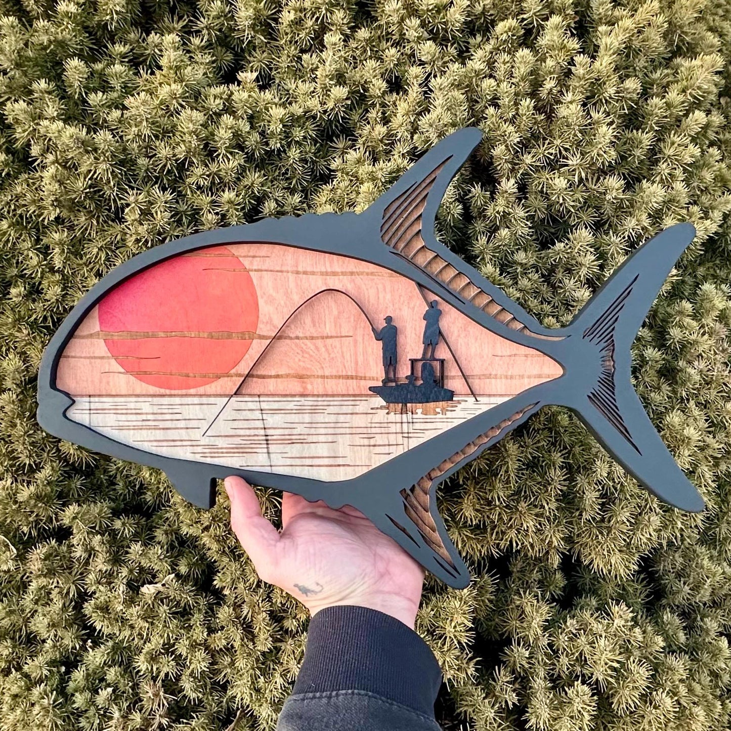 Wood Permit Wall Art