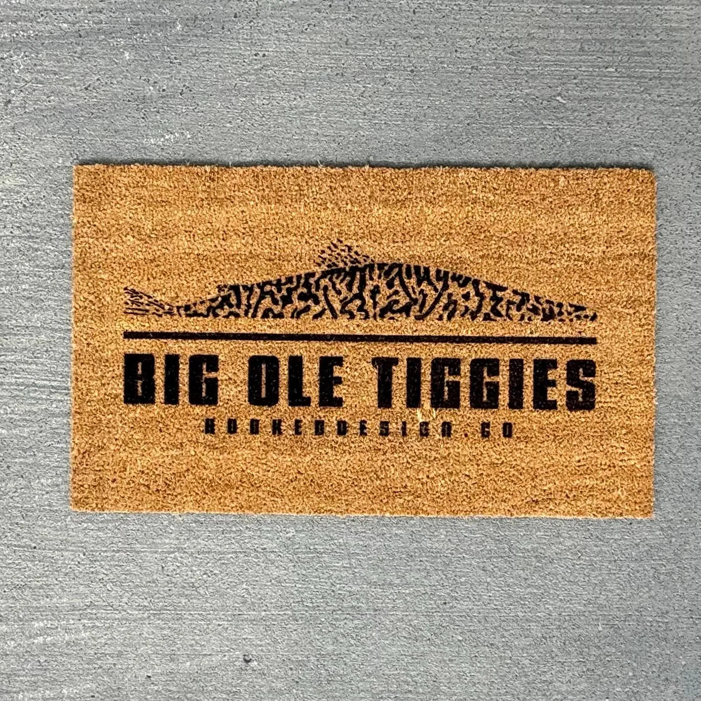 Big Ole Tiggies Door mat