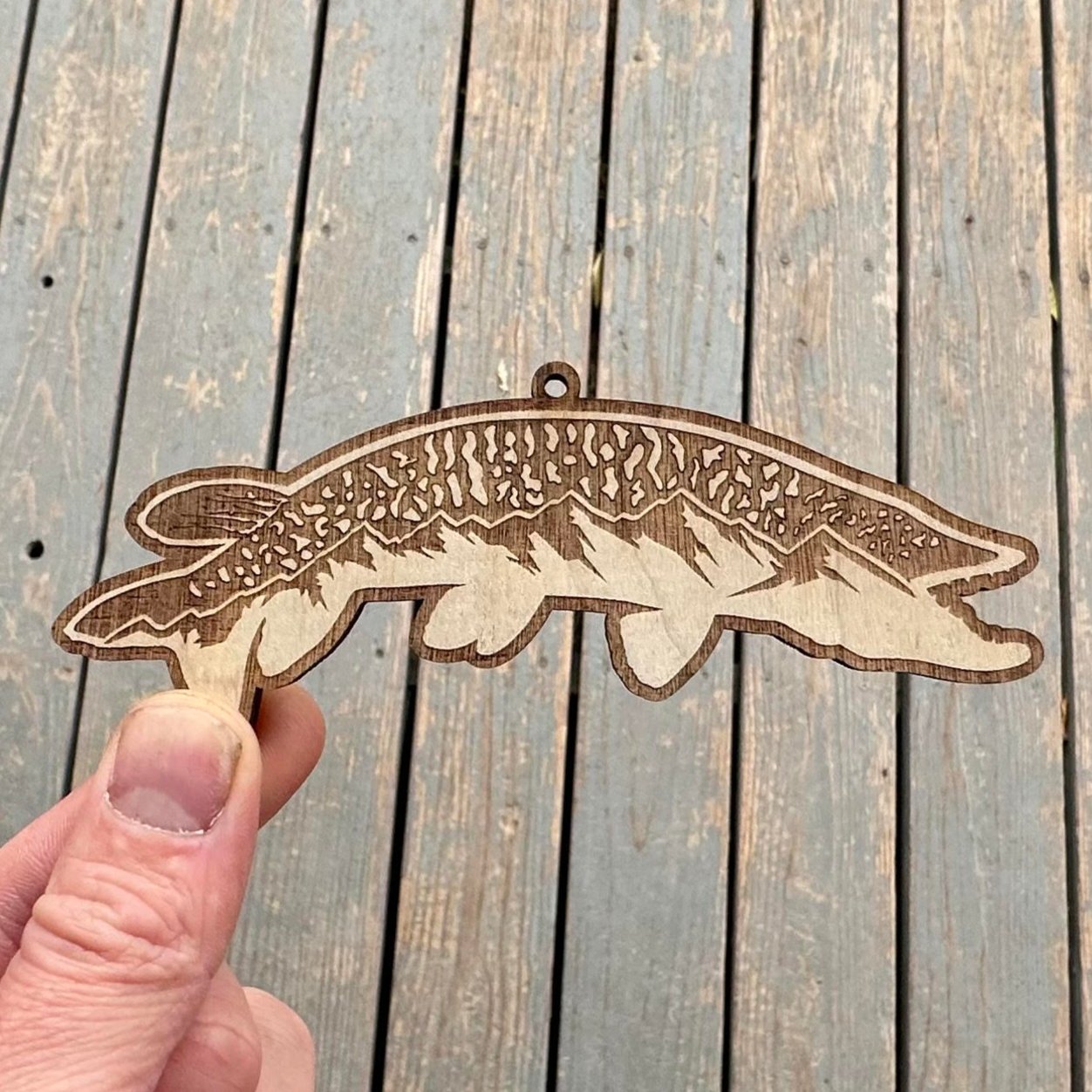 Fishing Ornament Gift Box