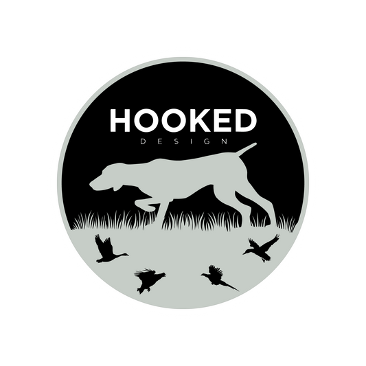 German Shorthaired Pointer Circle Sticker