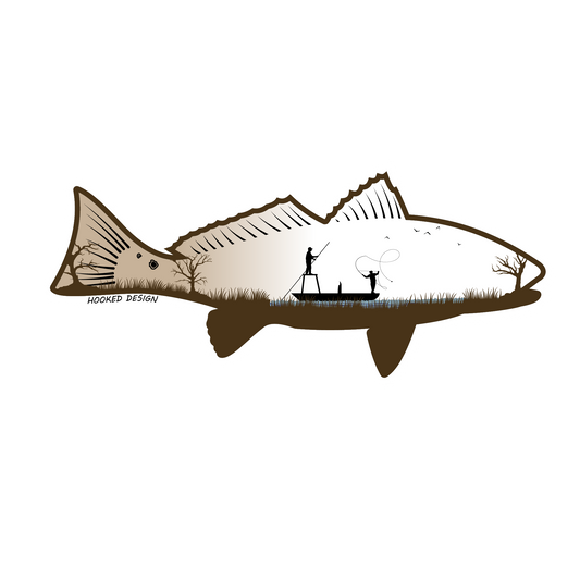 Redfish Sticker