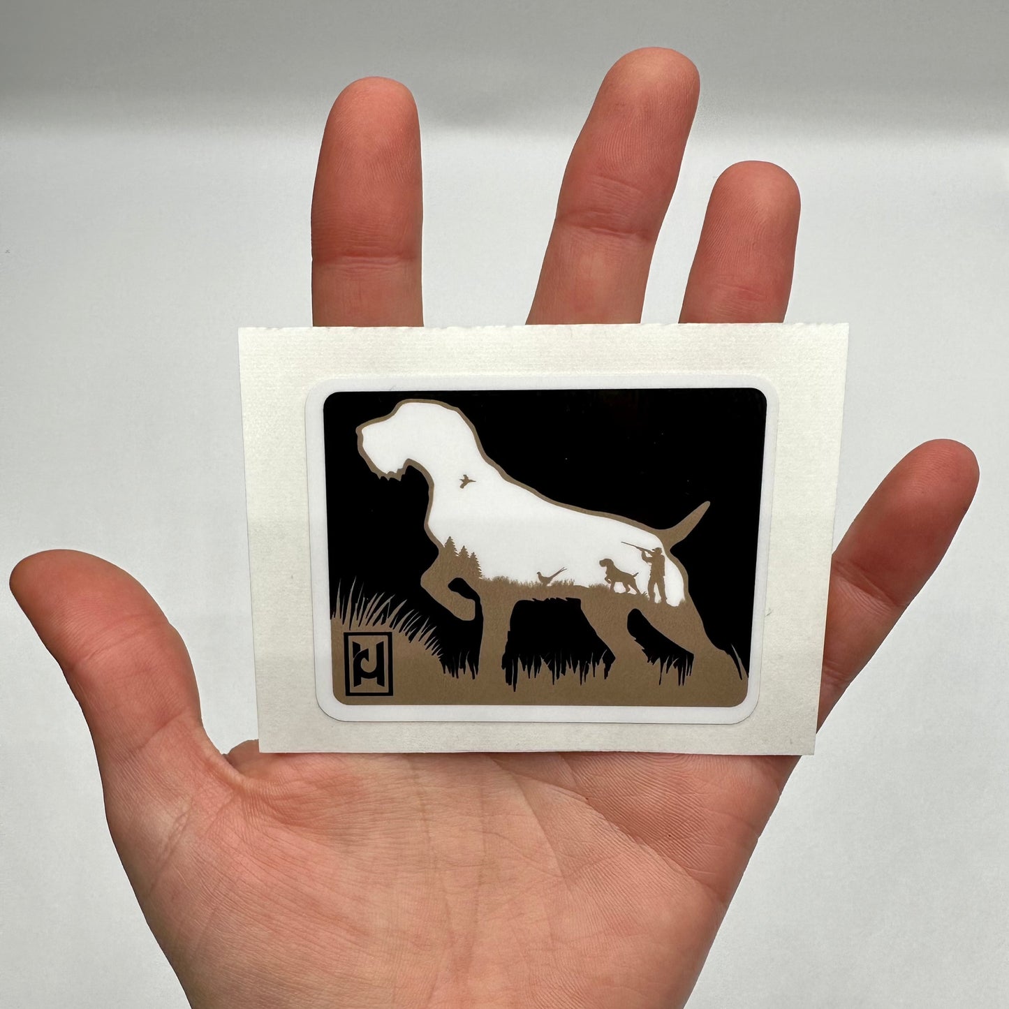 German Wirehaired Pointer 2.0 Sticker