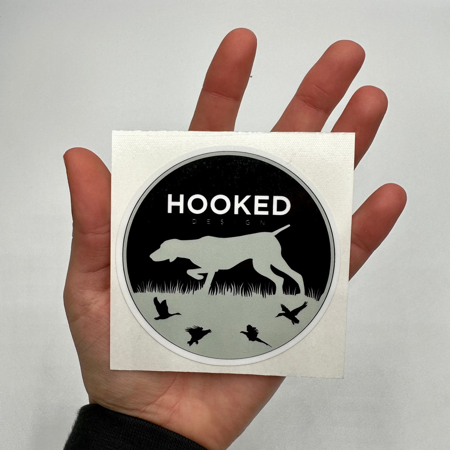 German Shorthaired Pointer Circle Sticker