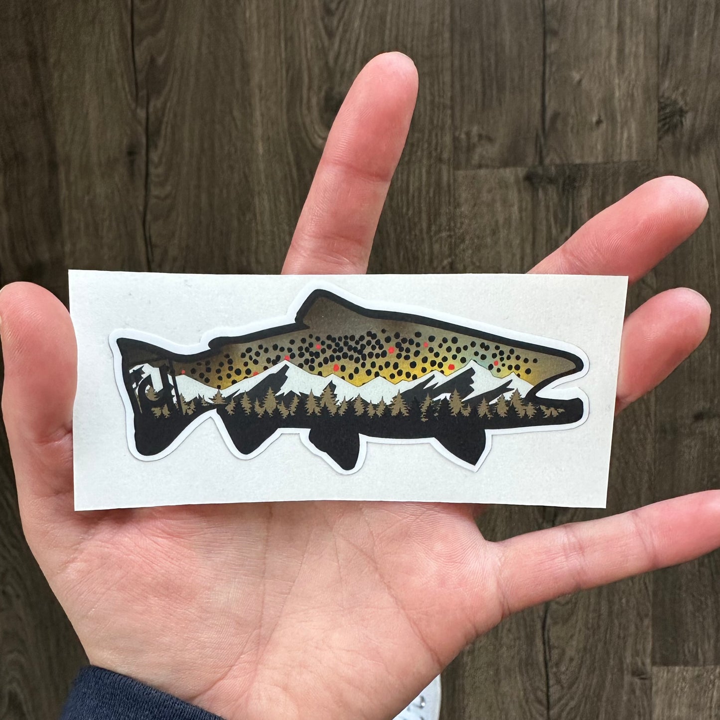 Brown Trout sticker