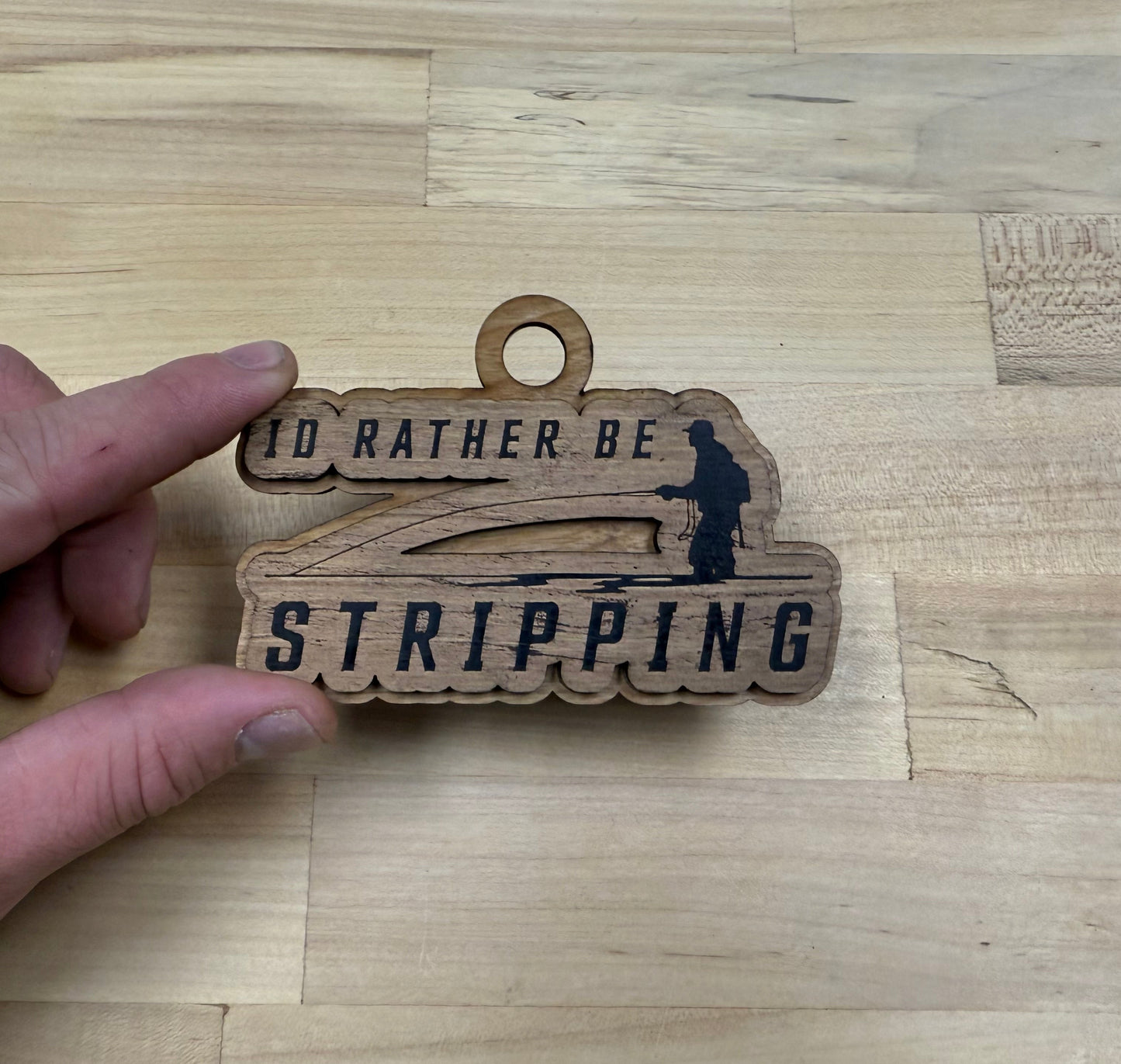 Id Rather be Stripping Ornament