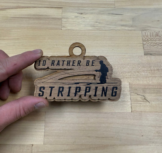 Id Rather be Stripping Ornament