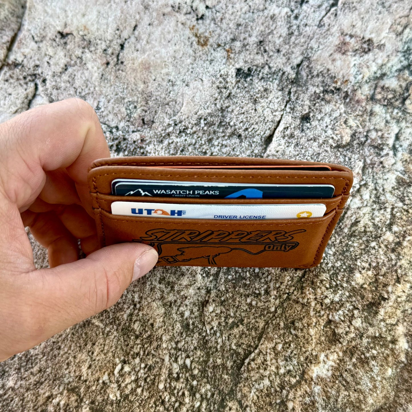 Strippers Only slim wallet
