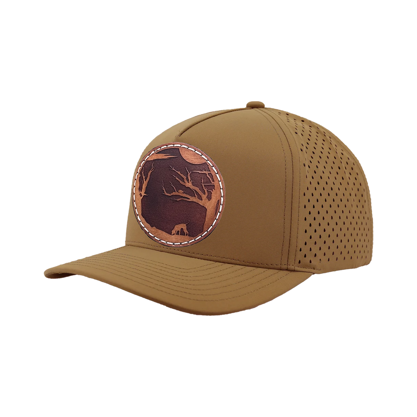 Bluetick Hound Leather patch Hat