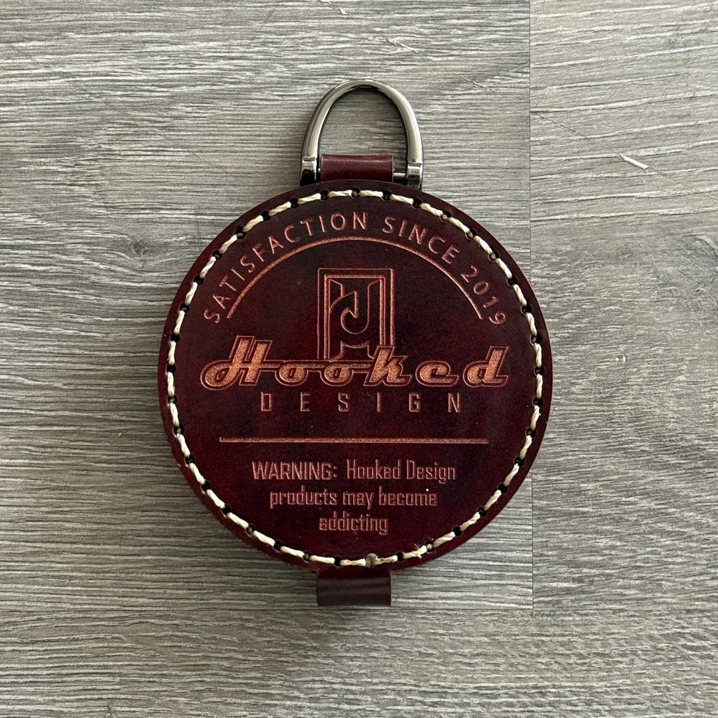 Leather Magnetic Circle Fly box