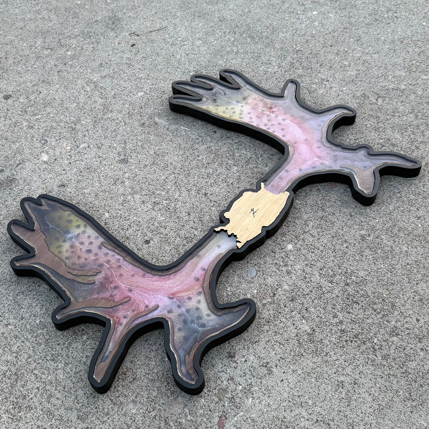 Epoxy Moose Rainbow Trout
