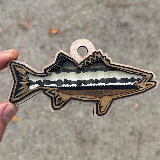 Striped Bass Ornamet