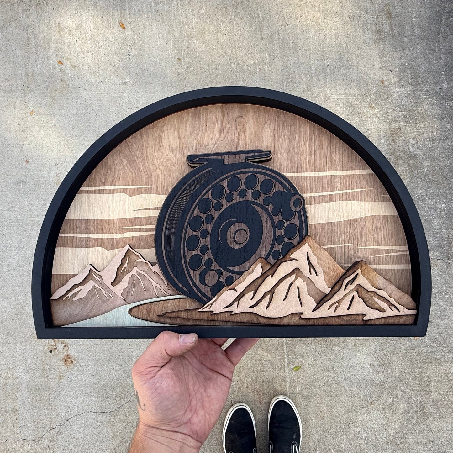 Keep It REEL Wood Sign