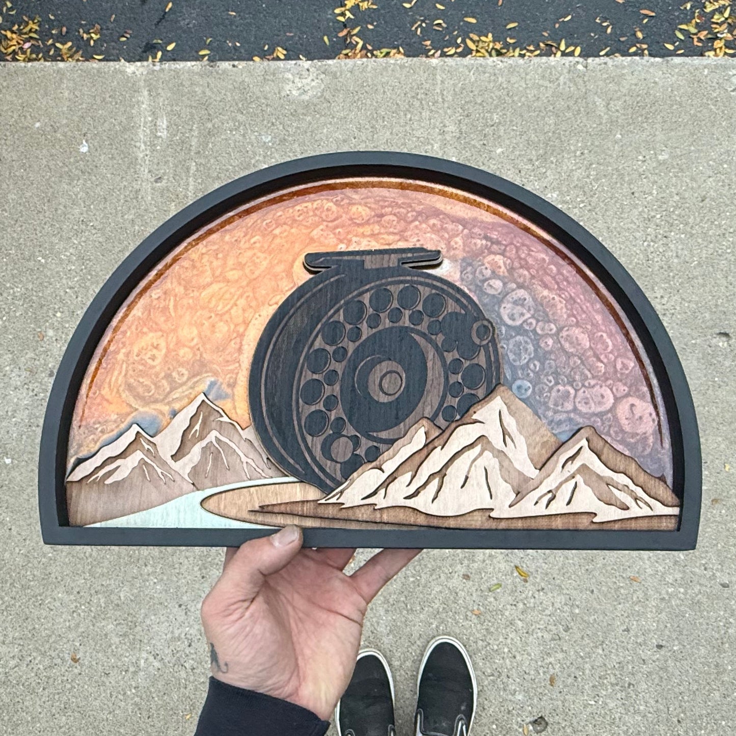 Keep It REEL Wood Sign