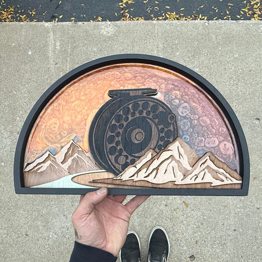 Keep It REEL Wood Sign