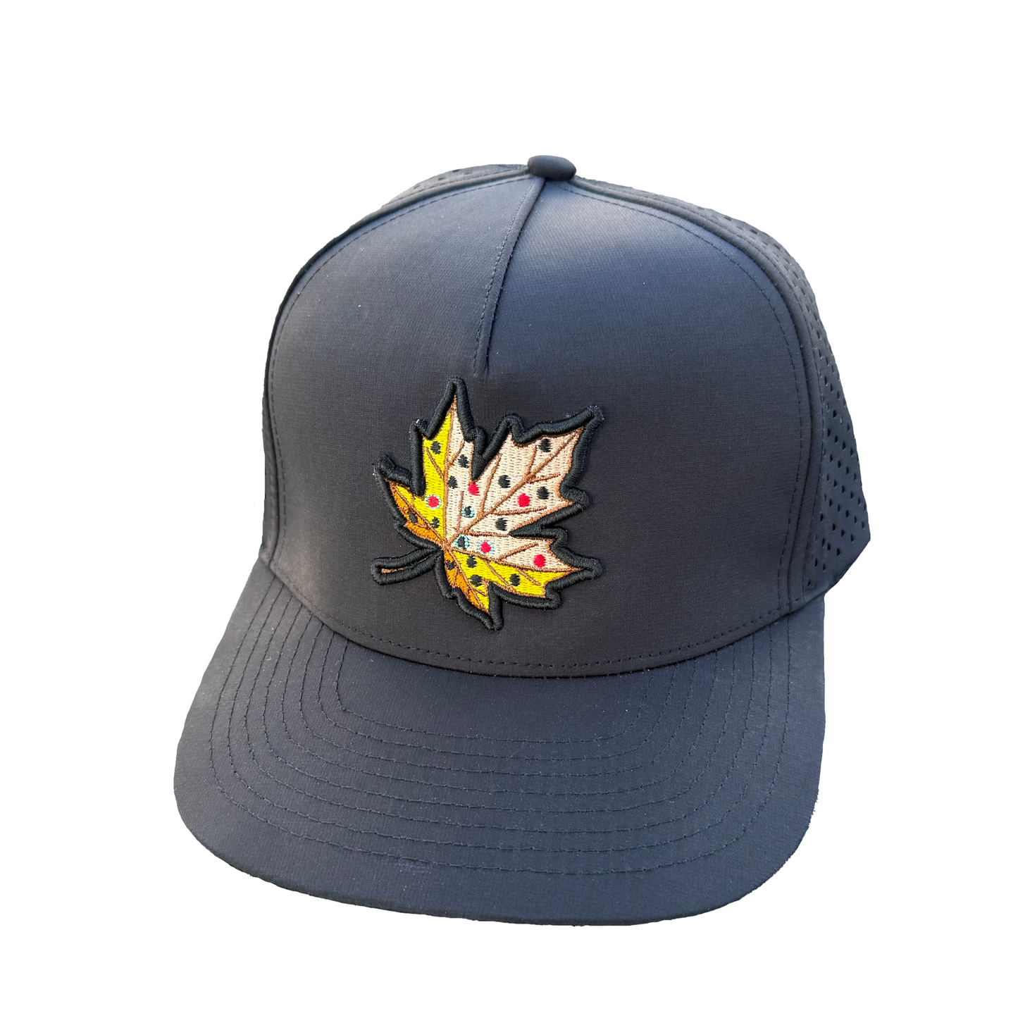 Fall Brown Trout Leaf hat