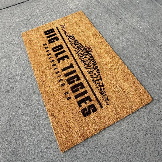 Big Ole Tiggies Door mat