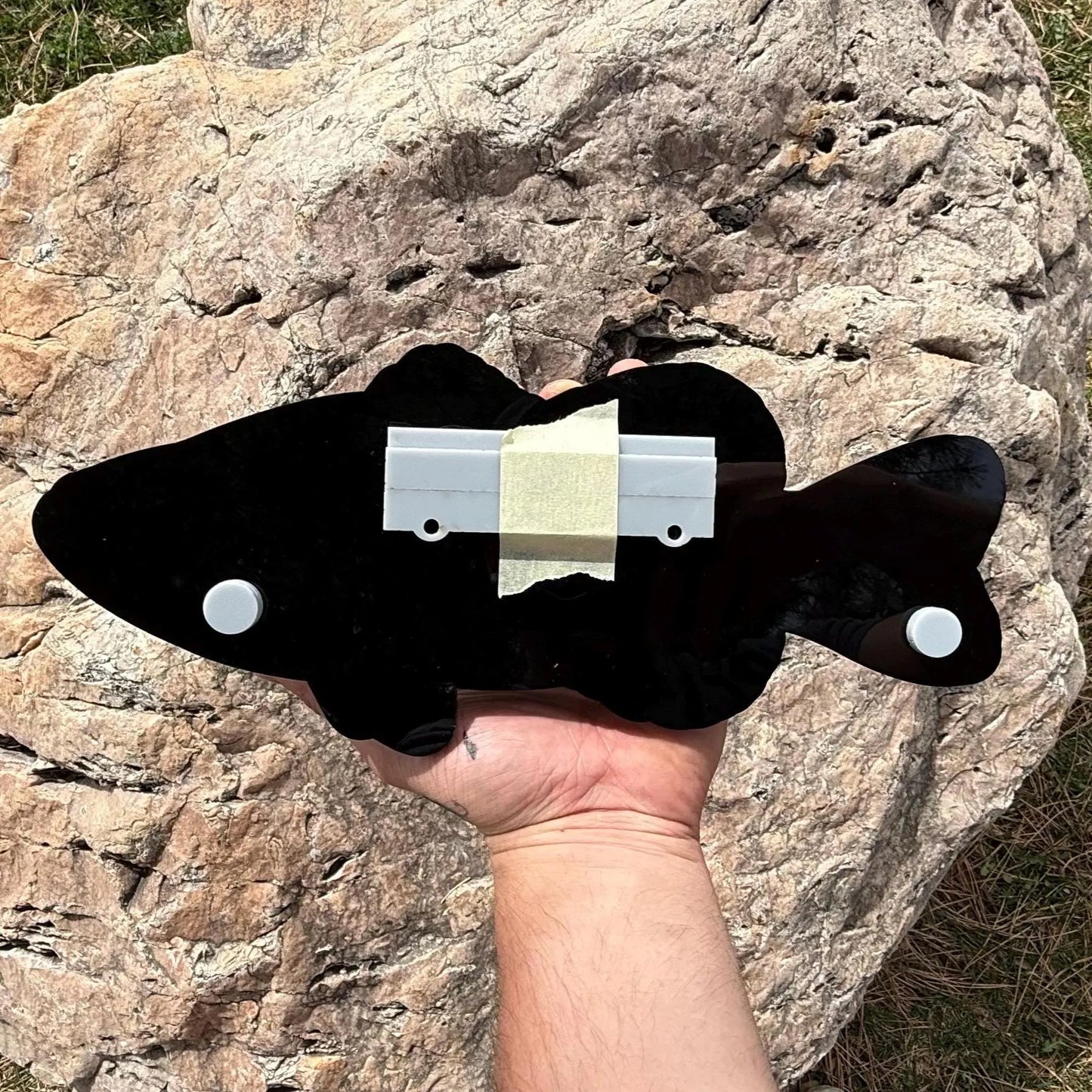 Bass Fishing acrylic sign