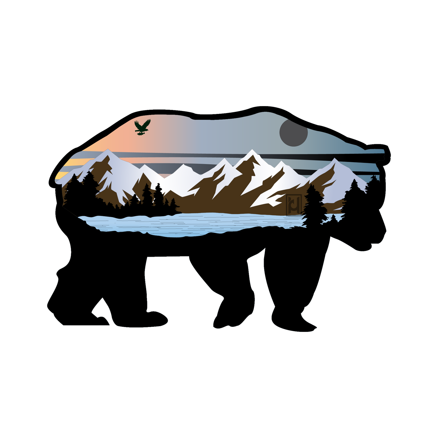 Bear Sticker
