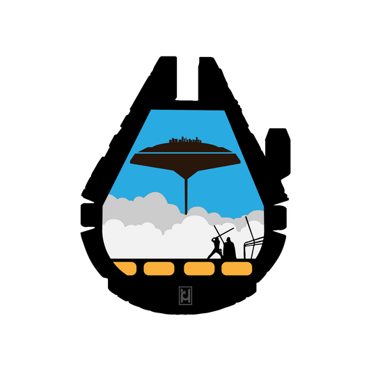 Cloud City Sticker