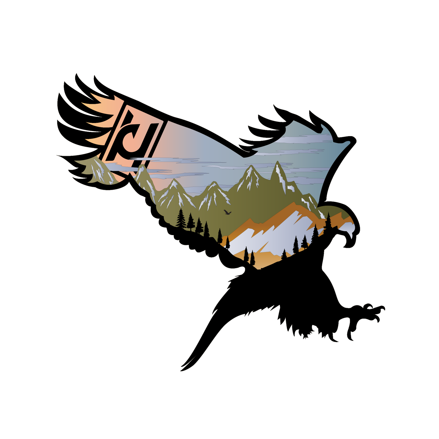 Eagle Sticker