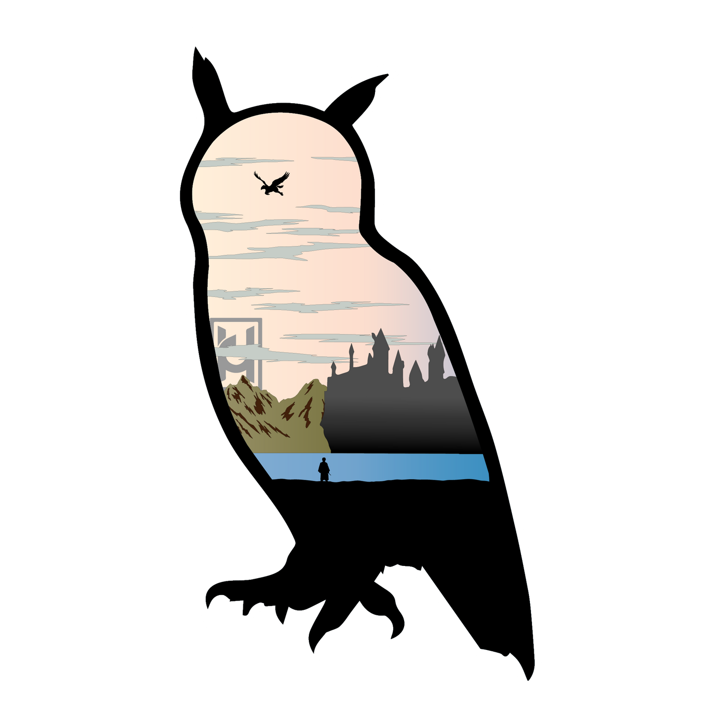 Hedwig Sticker