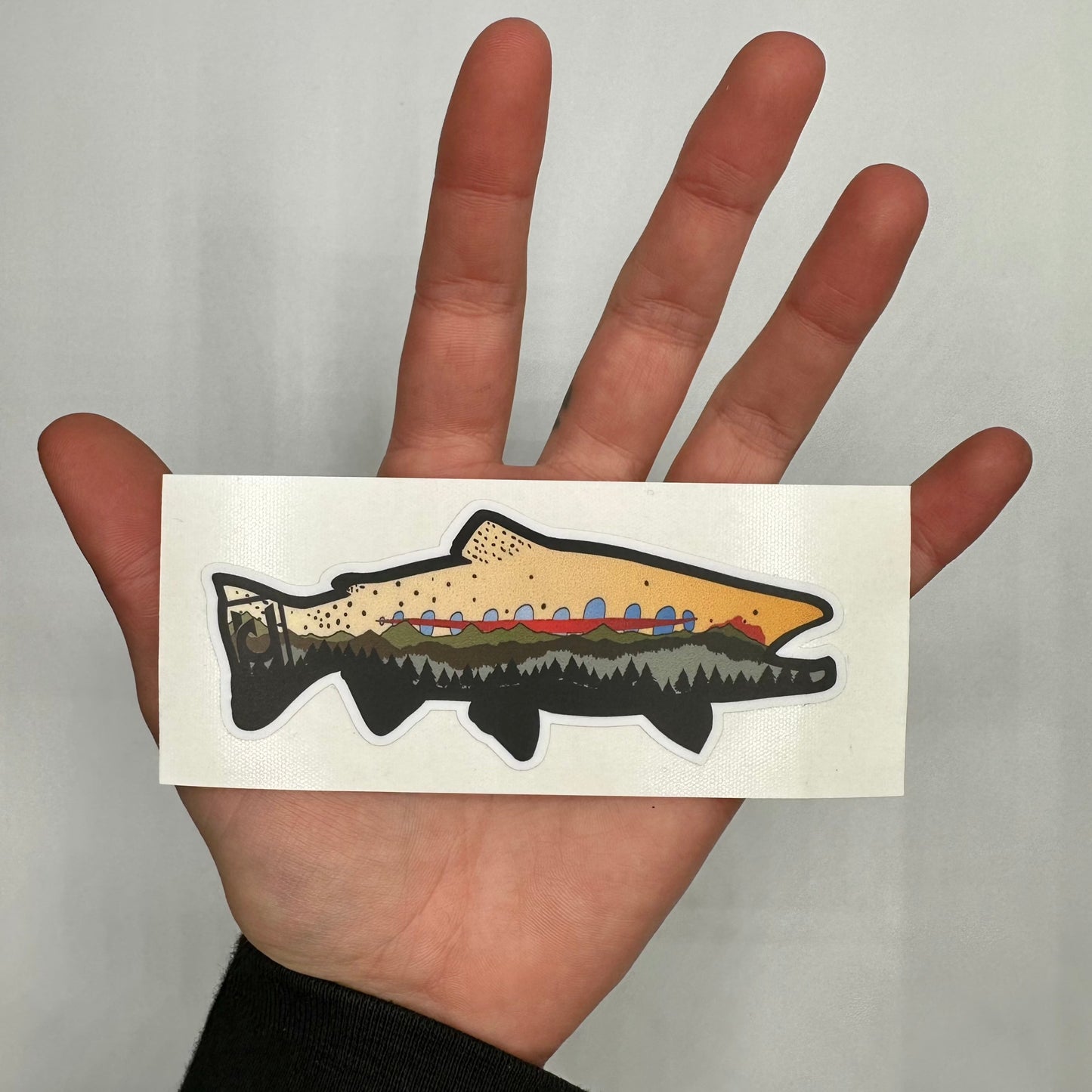 California Golden Trout Sticker