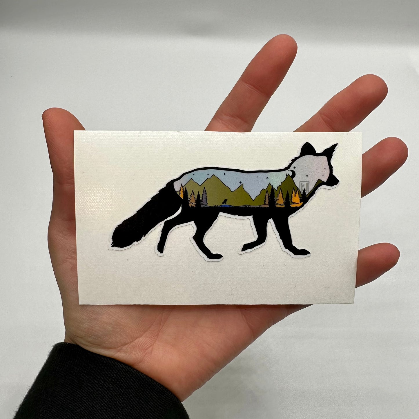 Fox sticker